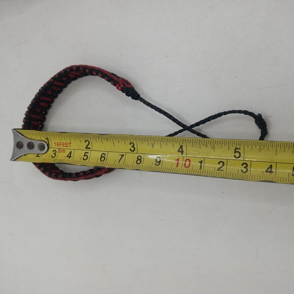 Unisex Handmade Woven Macramé Thread Geometric Figures Bracelet - Picture 8 of 8